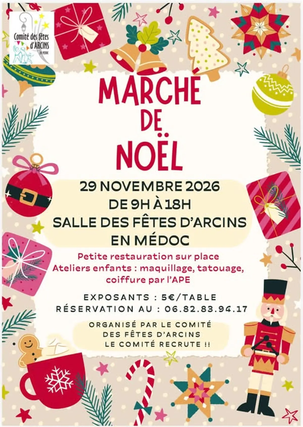 Marché de Noël d'Arcins