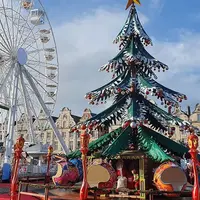 La Grande Roue installée pour le marché de Noël d'Arras &copy; Ville d'Arras