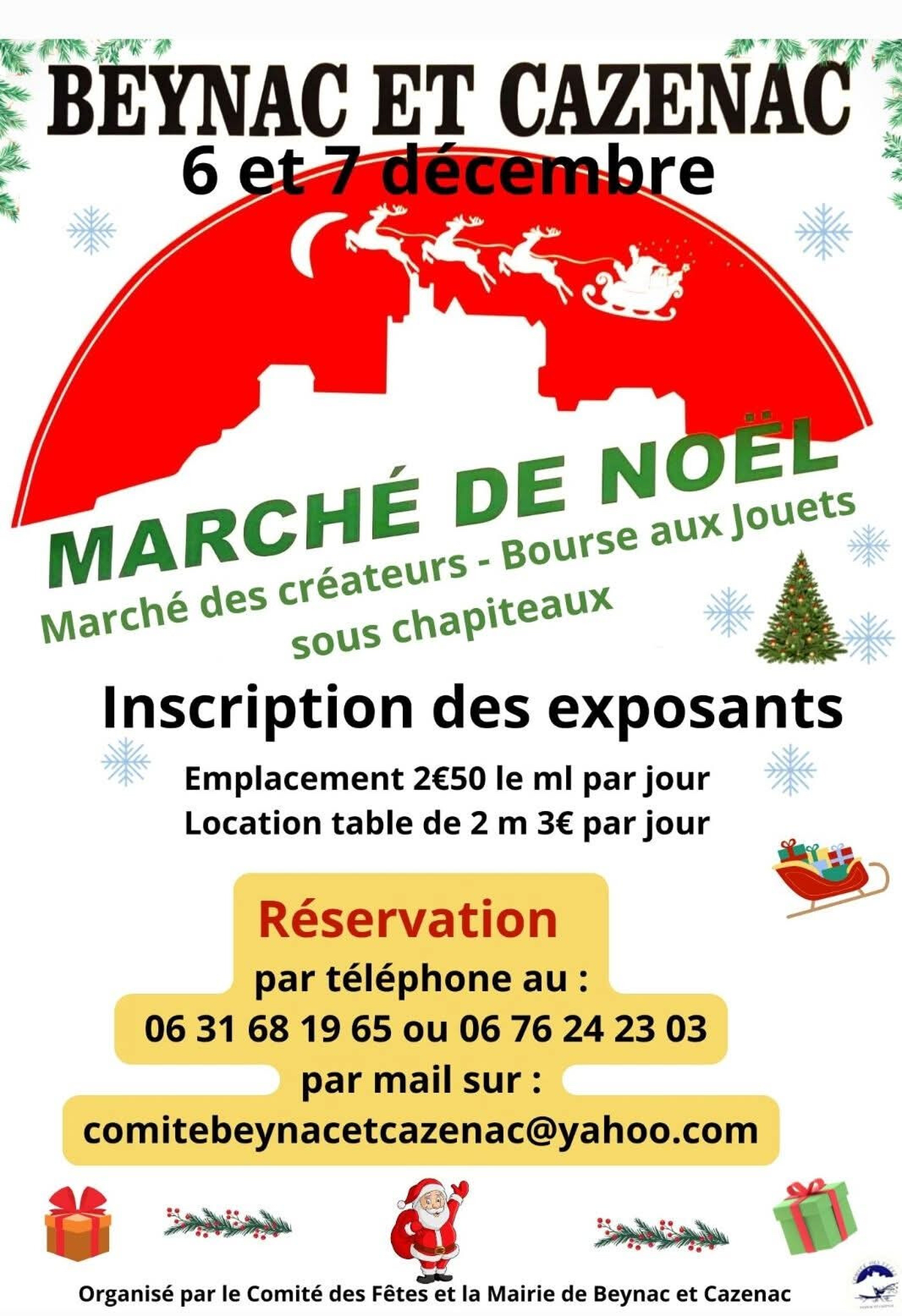 Marché de Noel de Beynac