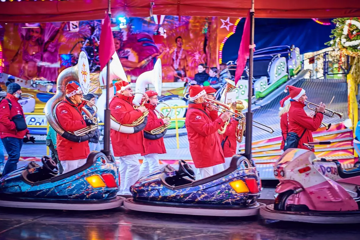 La fête foraine de Noël à Béziers