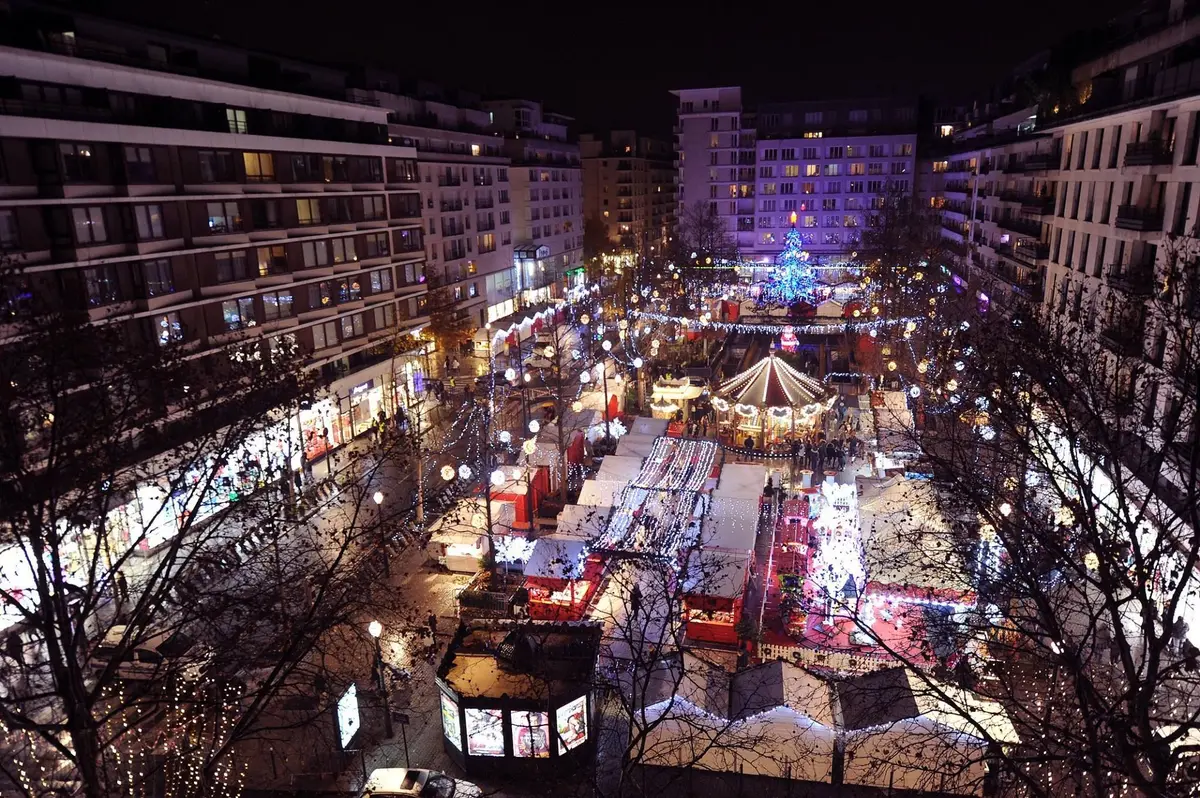 Le marché de Noël de Boulogne-Billancourt sur la Grand’Place