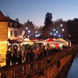 Marché de Noël de Brantôme en périgord