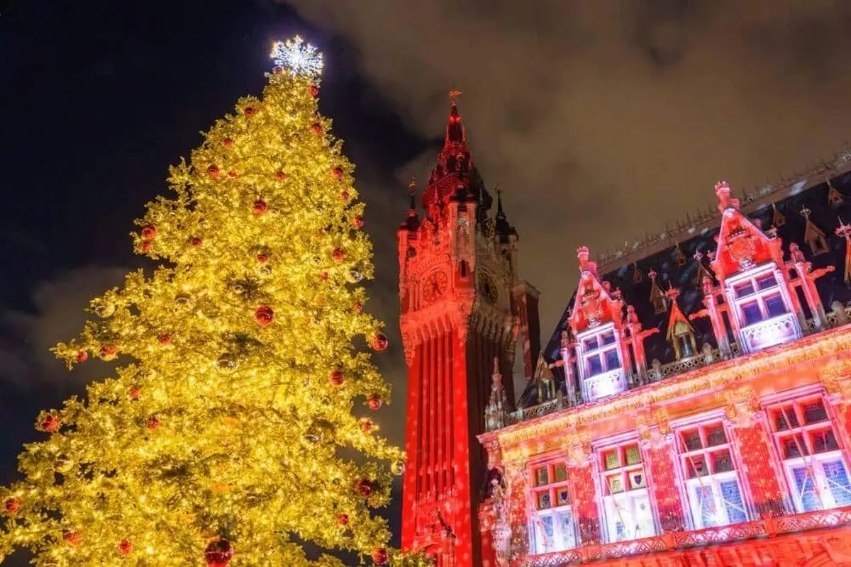 Illuminations de Noël à Calais