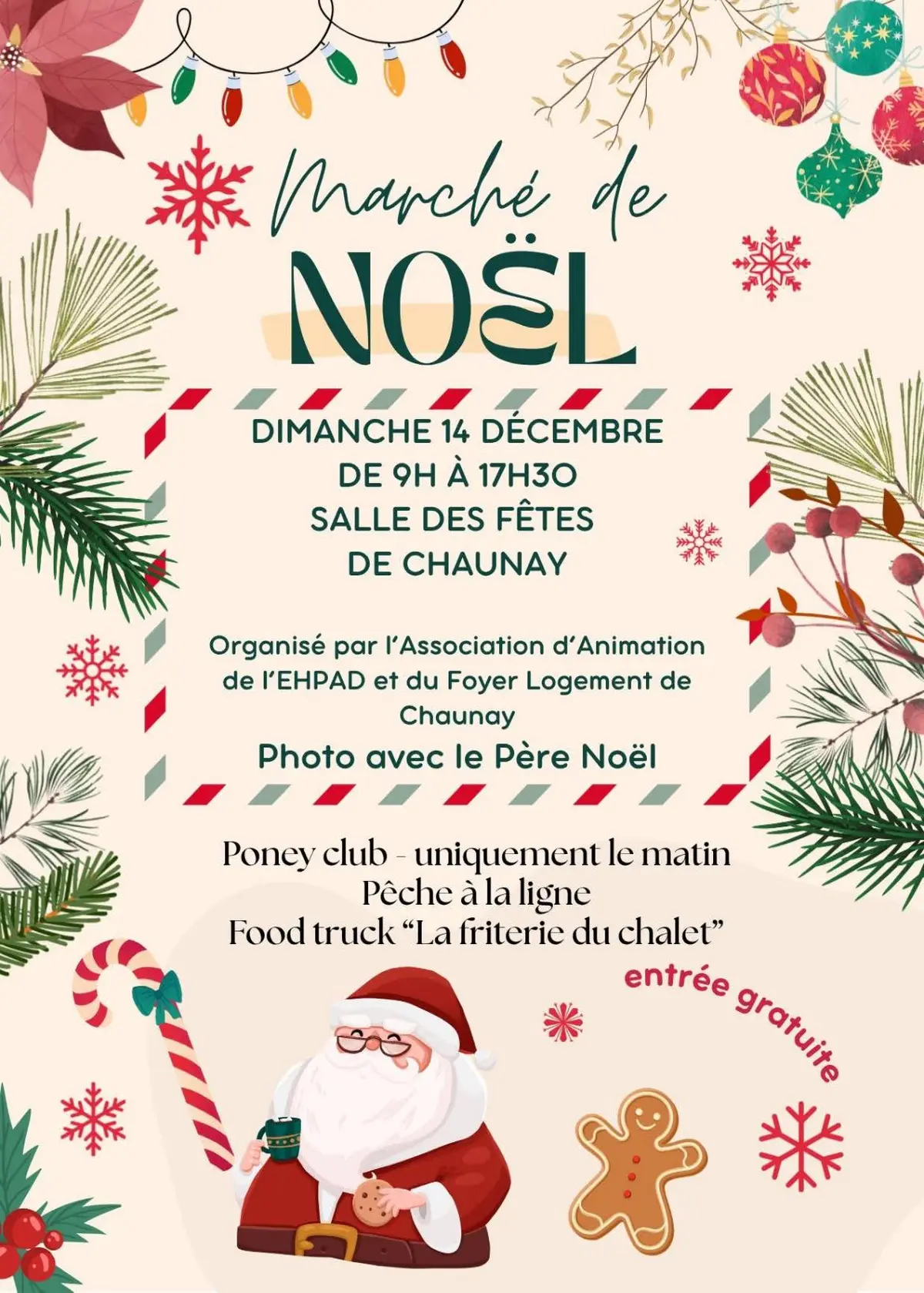 Marché de Noël de Chaunay 2025