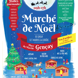 Marché de Noël de Gençay et St-Maurice-la-Clouère