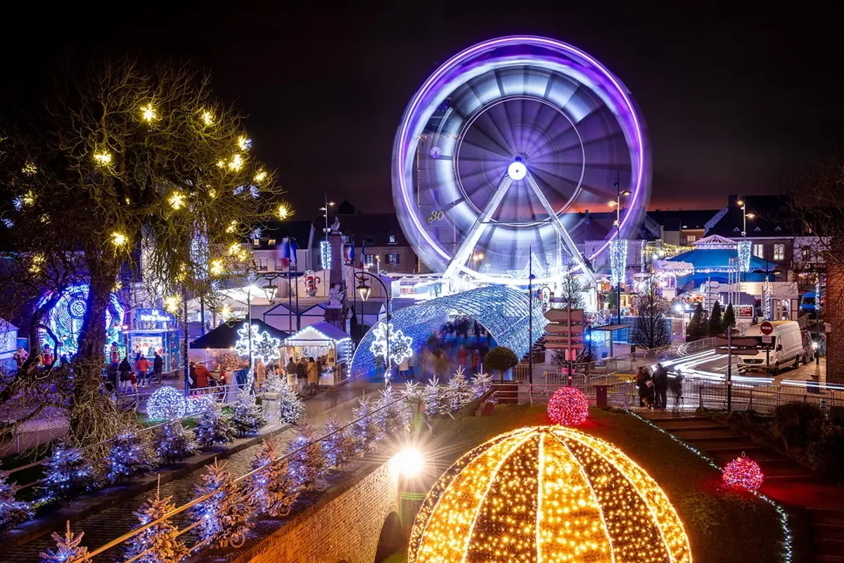 Le marché de Noël de Gravelines et les illuminations