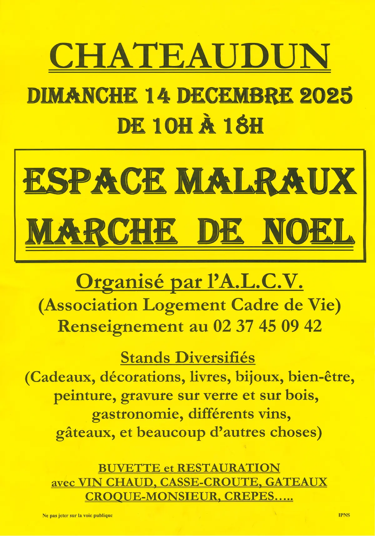 Marché de Noël de l'ALCV