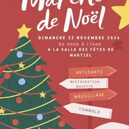 Marché de Noël de l'APE de l'école de Martiel