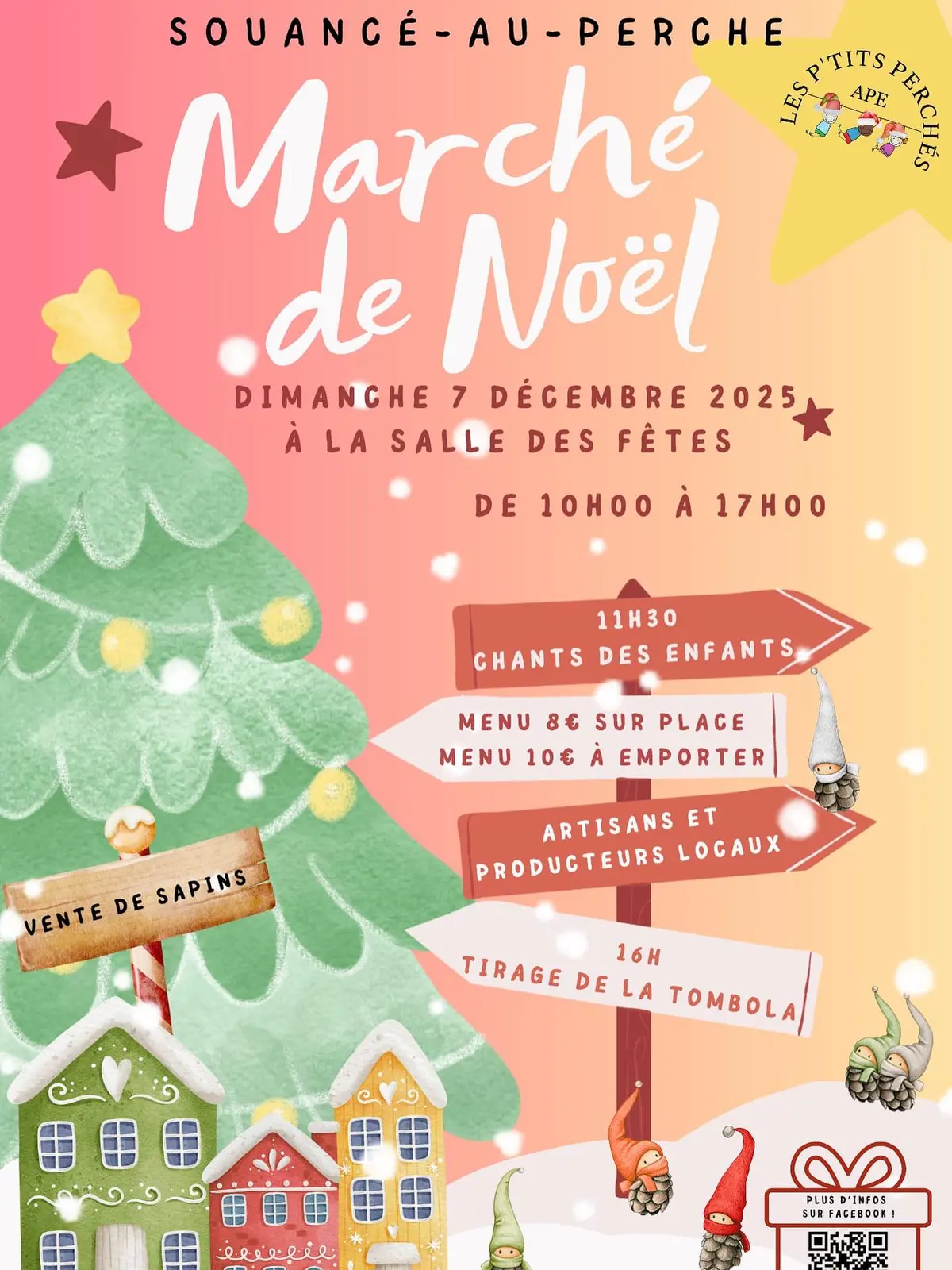 Marché de Noël de l'APE de l'école de Souancé