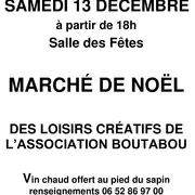 Marché de Noël de l'association BOUTABOU