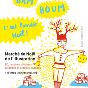 Marché de noël de l'illustration