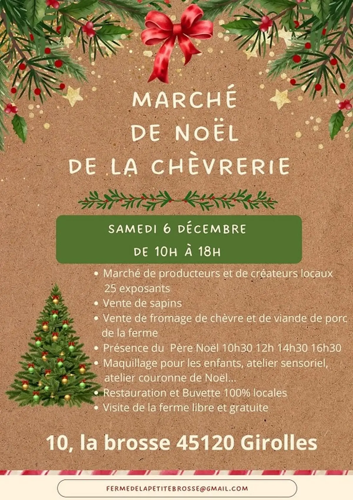 Marché de Noël de la Chèvrerie