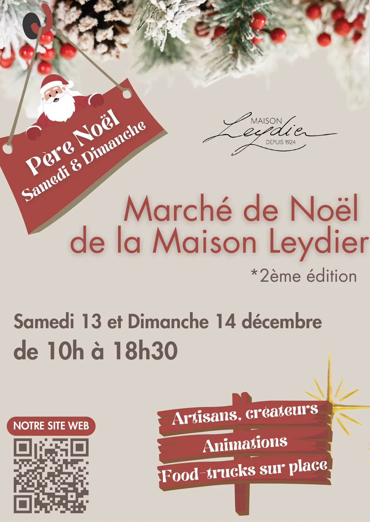 Marché de Noël de la Maison LEYDIER