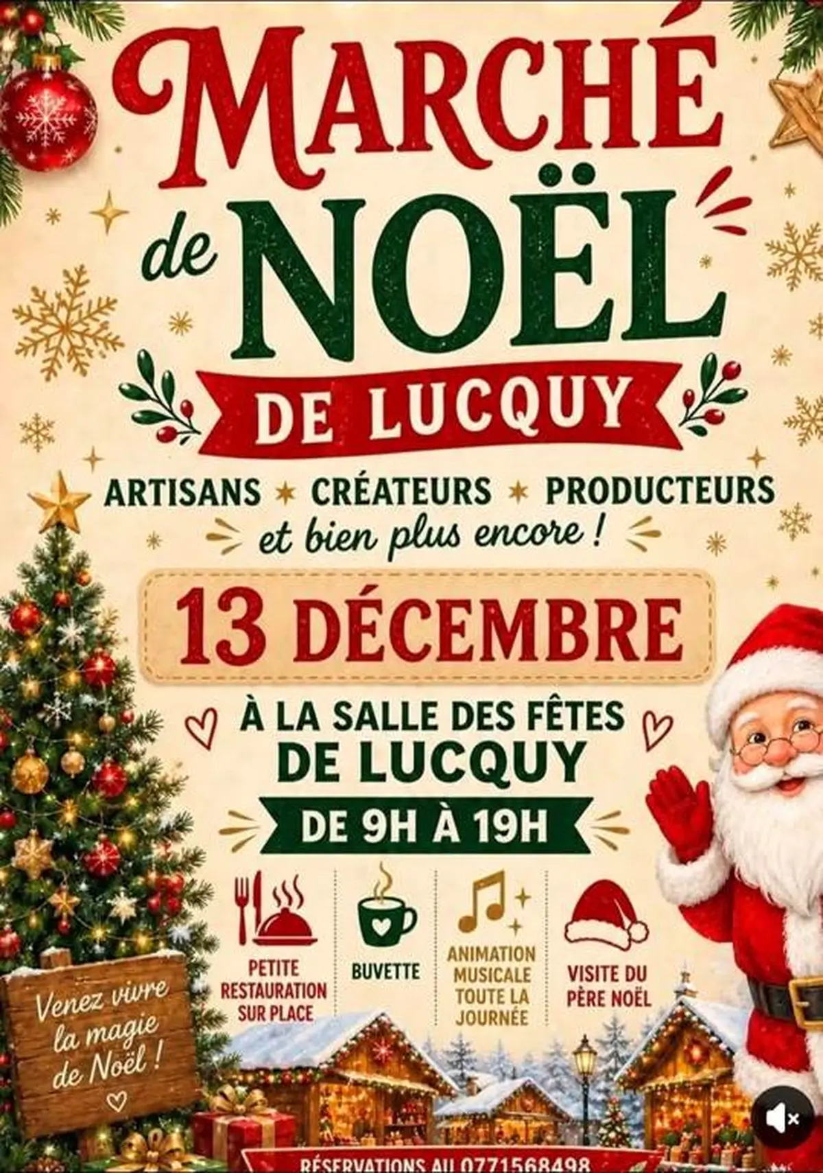 Marché de Noël de Lucquy
