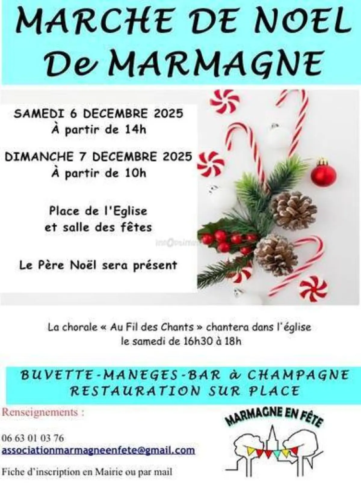 Marché de Noël de Marmagne