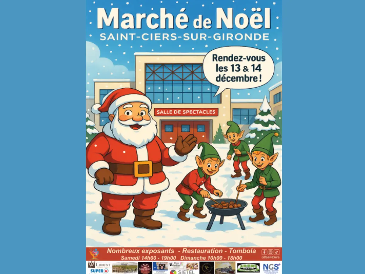 Marché de Noël de Saint Ciers sur Gironde