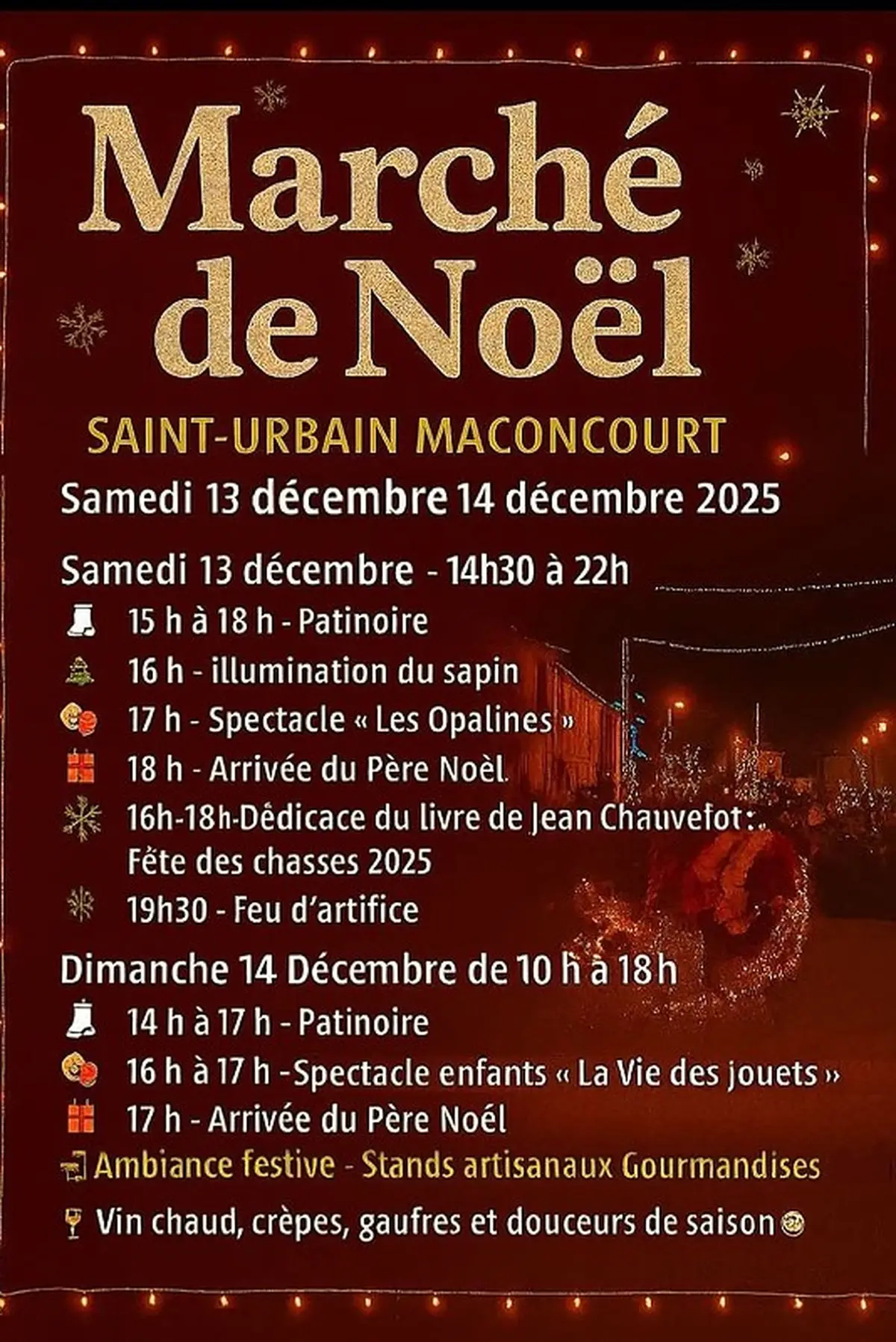 Marché de Noël de Saint-Urbain-Maconcourt