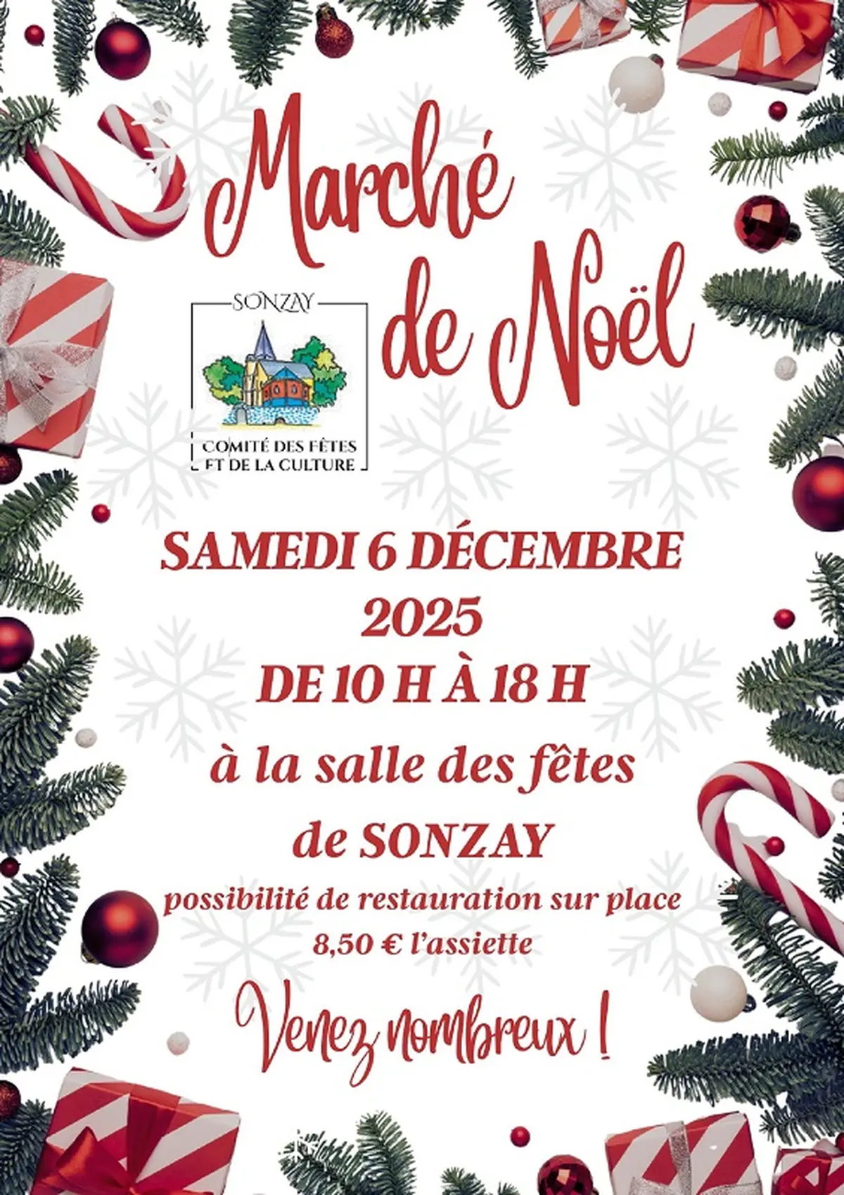 MARCHÉ DE NOËL de SONZAY