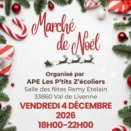 Marché de Noël des P'tits Z'écoliers
