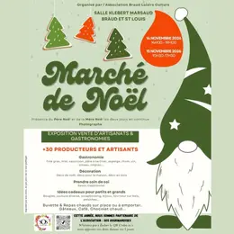 Marché de Noël du Braud Loisirs Culture