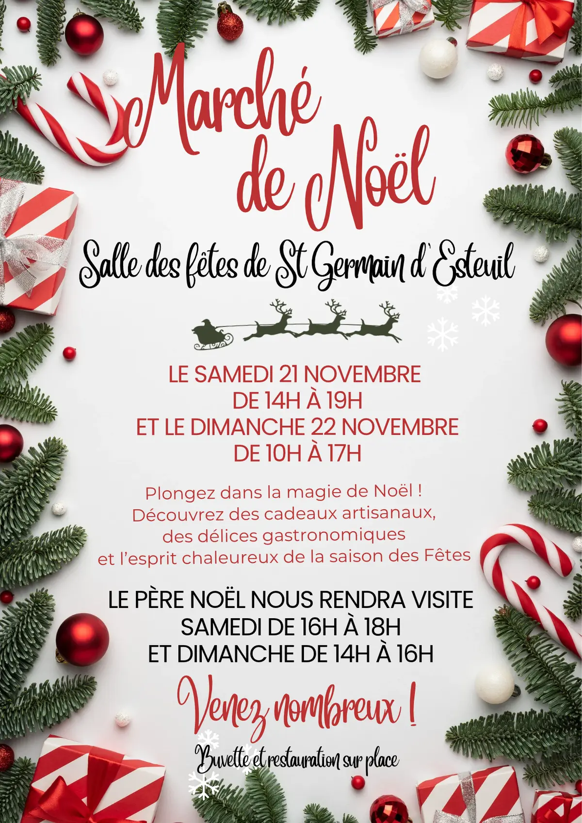 Marché de Noël du Comité des Fêtes