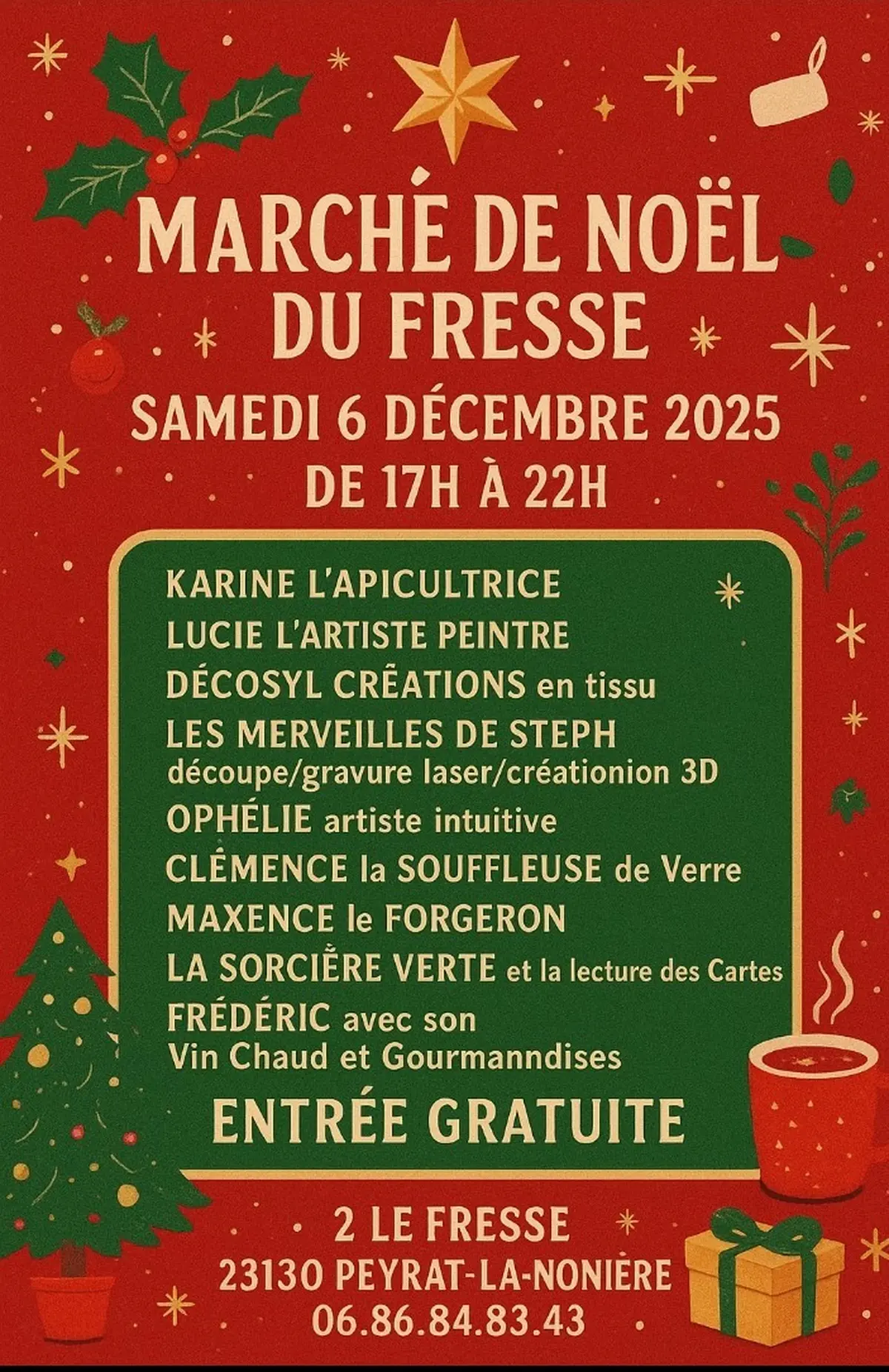 Marché de Noël du Fresse