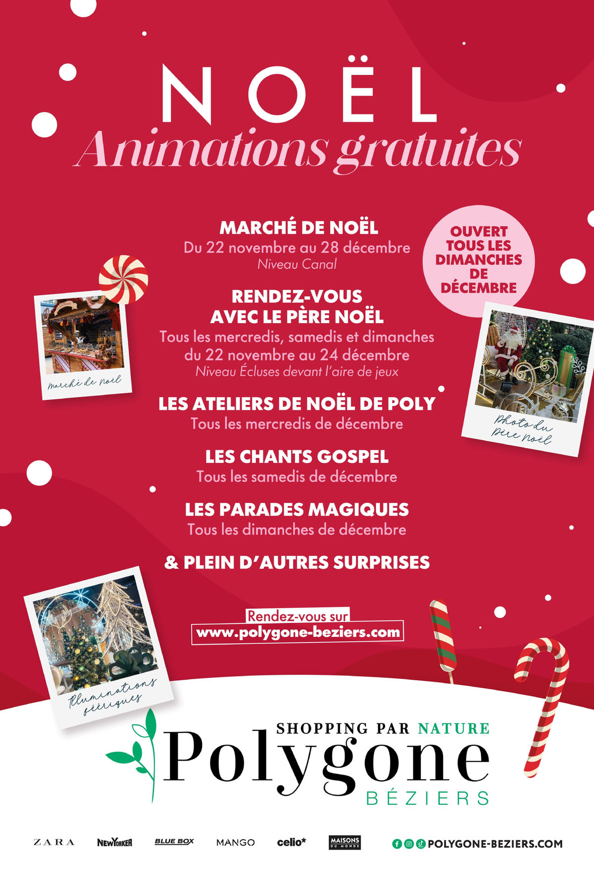 Marché De Noël Du Polygone Béziers