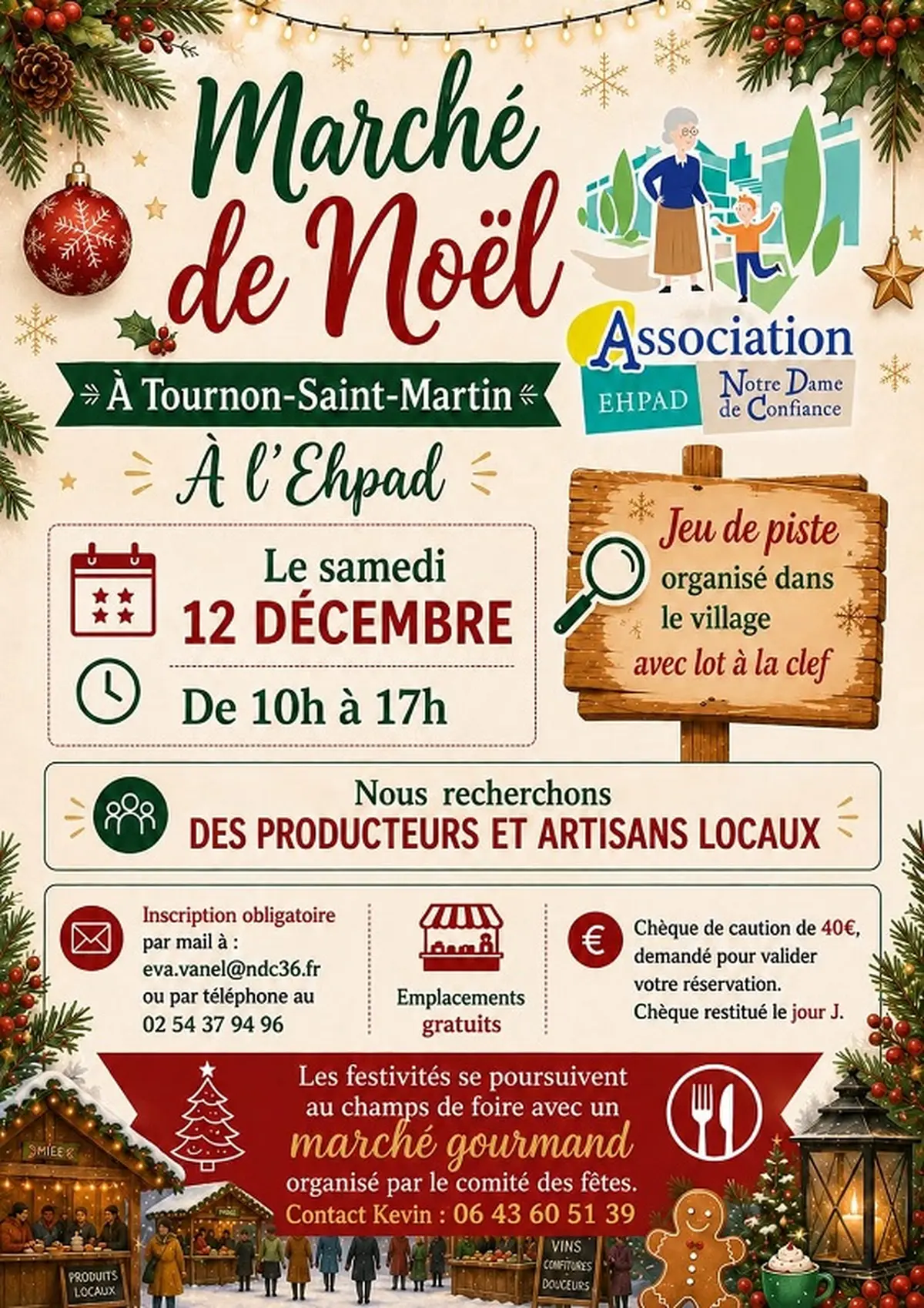 Marché de Noël Ephad