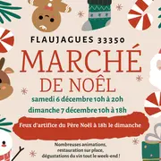 Marché de Noël et Feu D'artifice du Père Noël