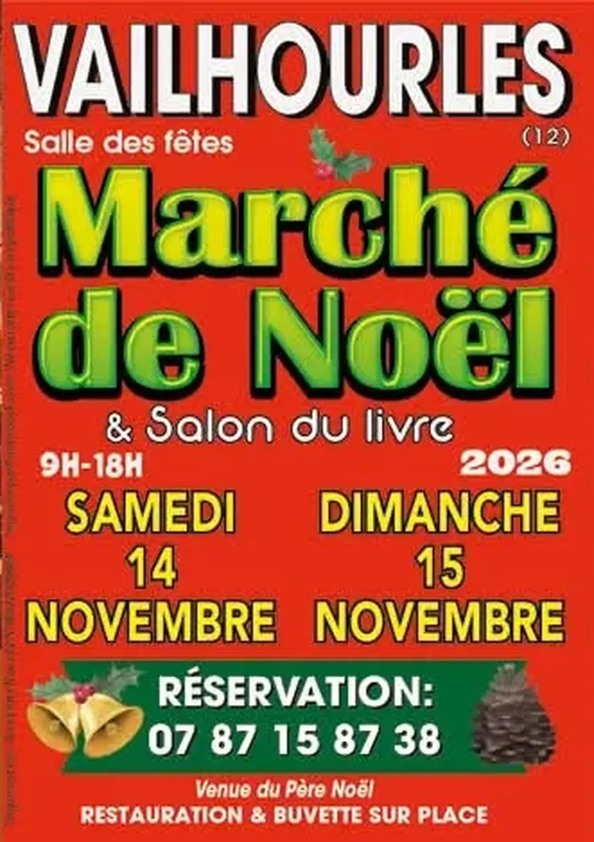 Marché de Noël et Salon du livre