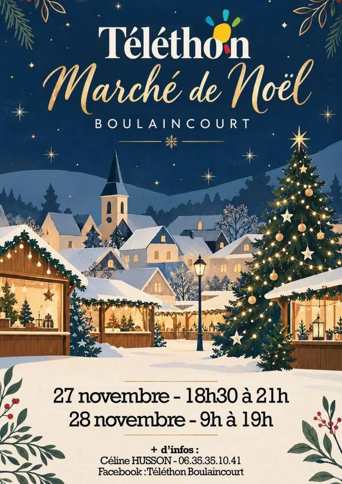 Marché de Noël et Téléthon