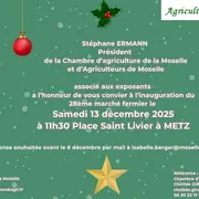 Marché de Noël fermier