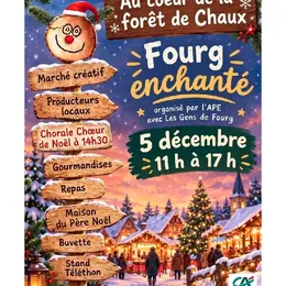 Marché de Noël : Fourg enchanté
