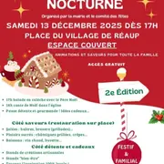 Marché de Noël gourmand nocturne à Réaup-lisse