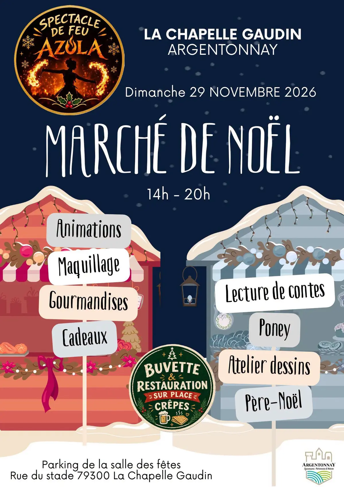 Marché de Noël - La Chapelle Gaudin