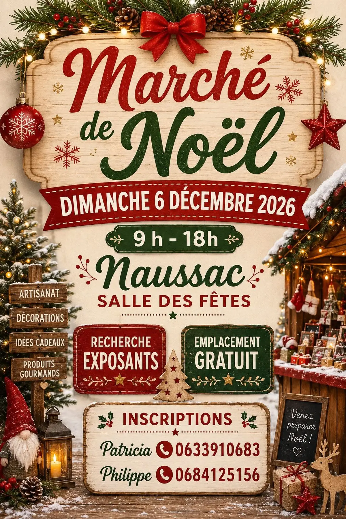 Marché De Noël Naussac