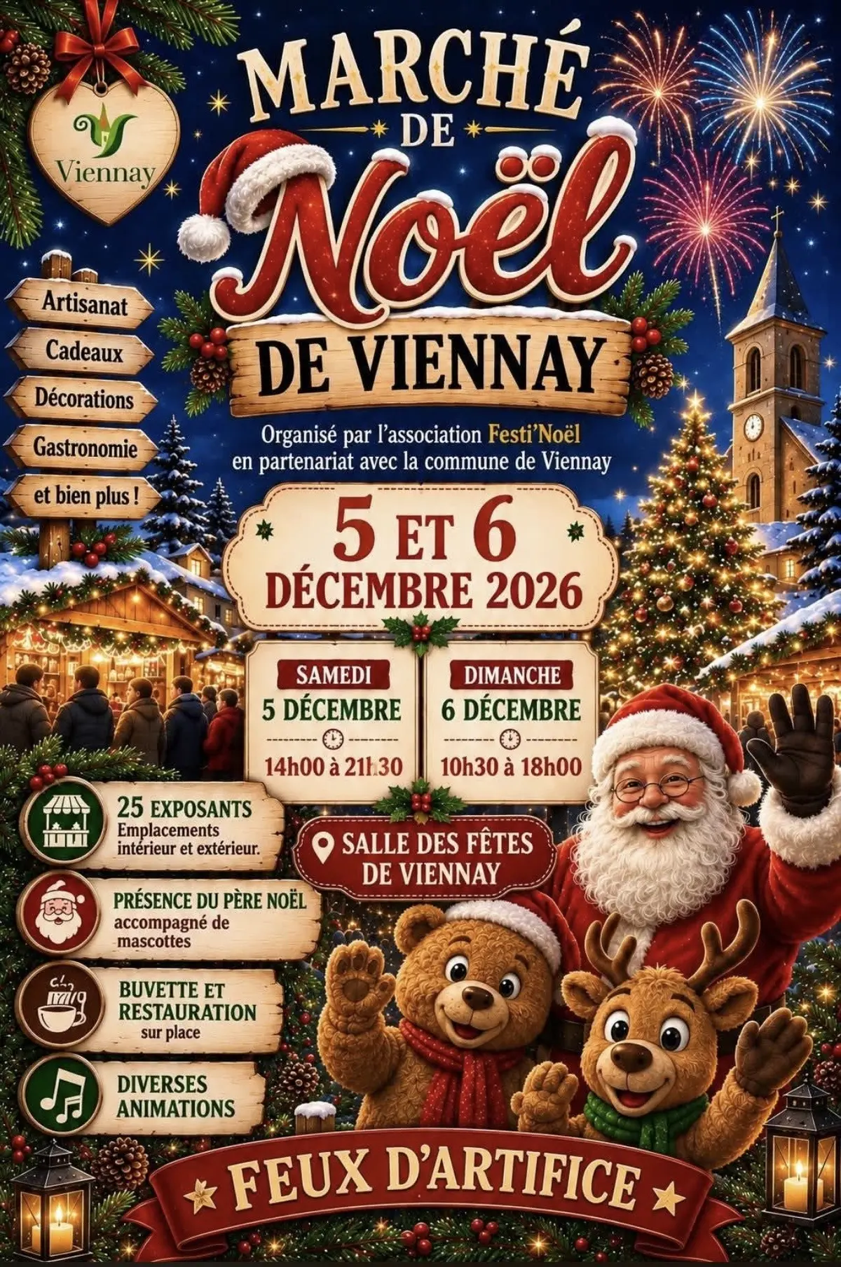 Marché de Noël - Viennay