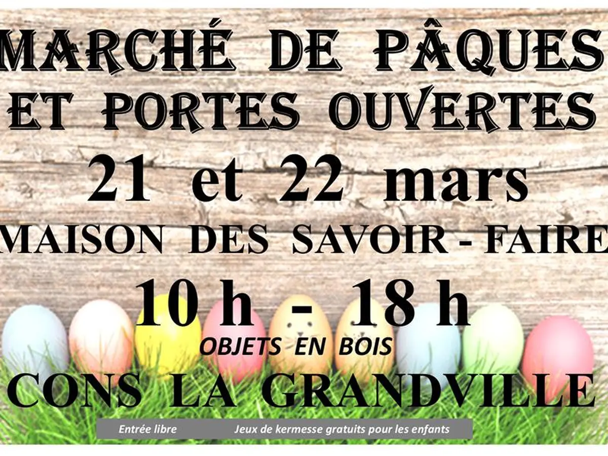 Marché de Pâques et portes ouvertes