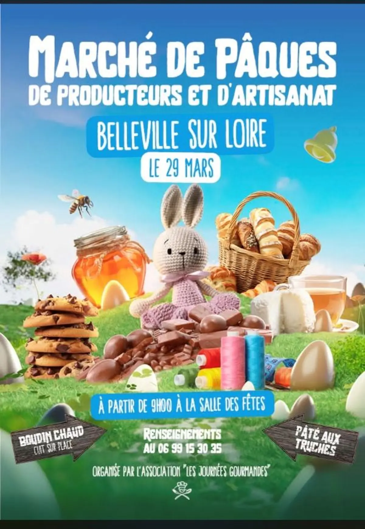 Marché de Pâques, métiers de bouche et artisanat