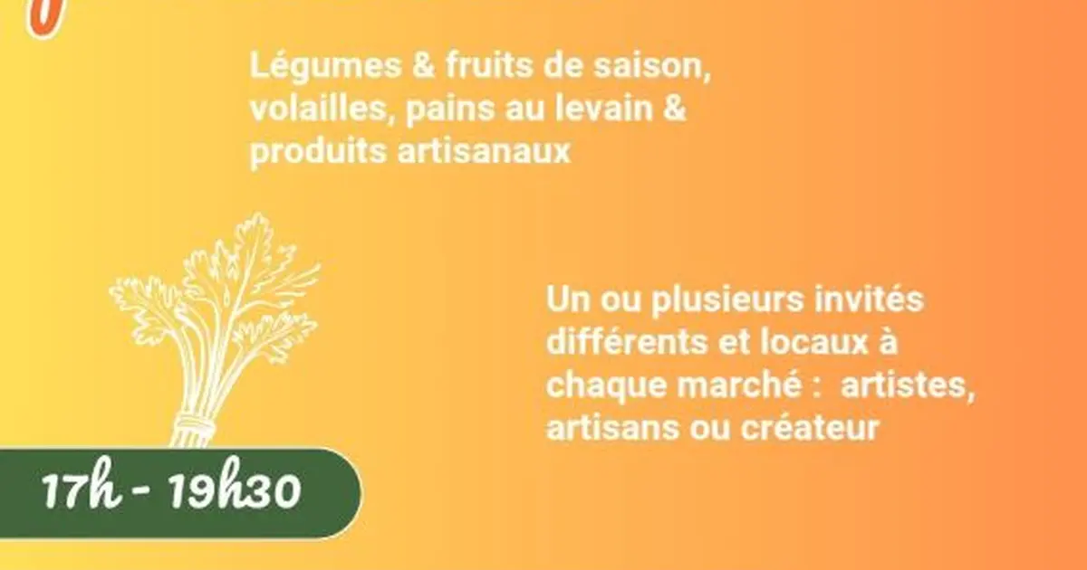 Marché de poducteurs à la Ferme des 3 Tilleuls Bléré 2026 : date ...