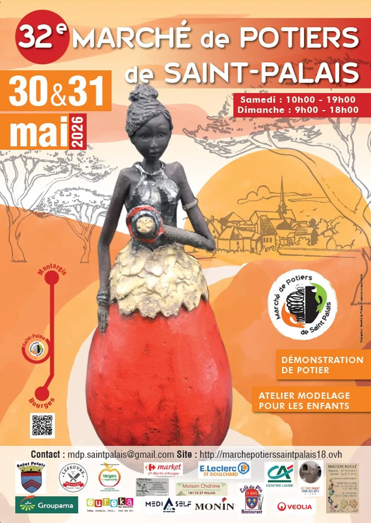 Marché de Potier Saint Palais