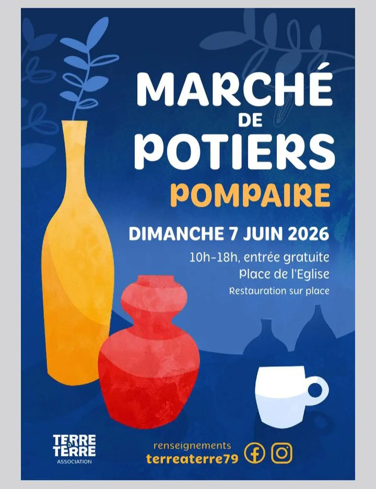 Marché de Potiers à Pompaire