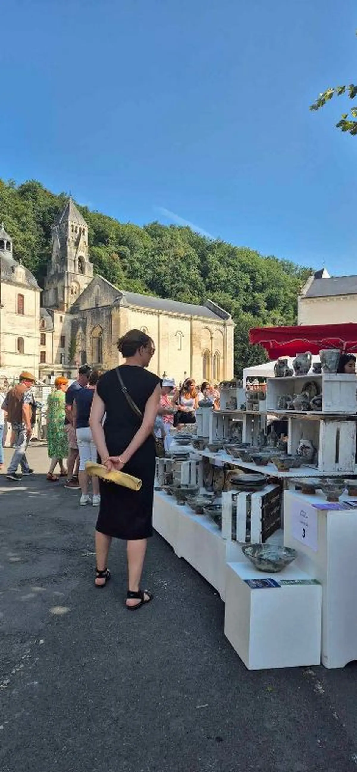 Marché de potiers : Au fil de l'eau