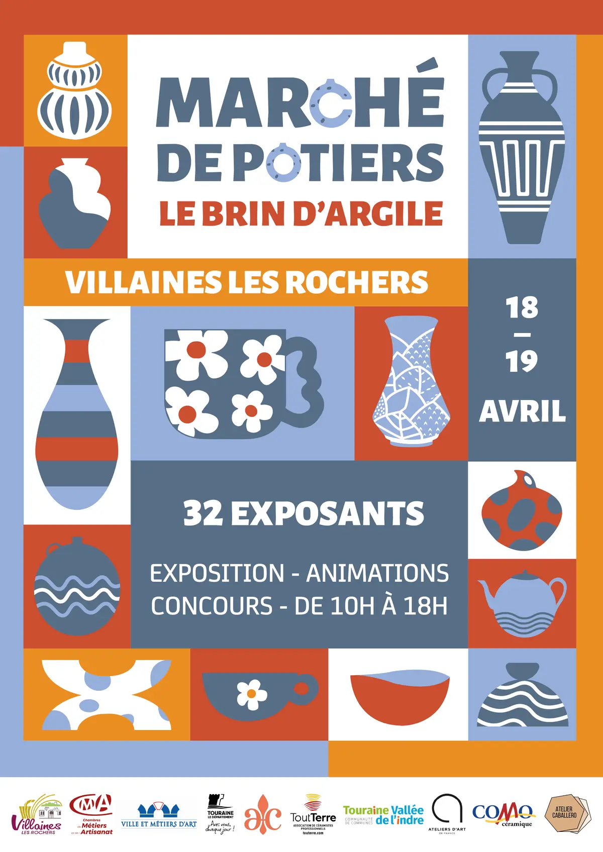 Marché de Potiers Le brin d'Argile à Villaines-les-Rochers