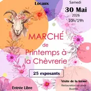Marché de printemps à La Chèvrerie