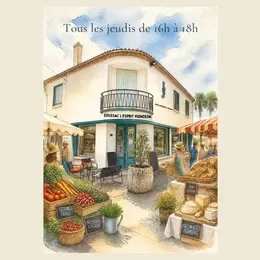 Marché de producteurs à Soussac