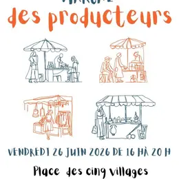 Marché de producteurs à Vouillé