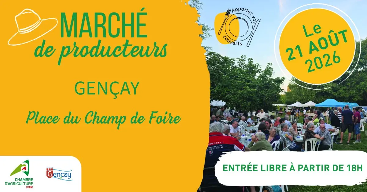 Marché de producteurs de Gençay