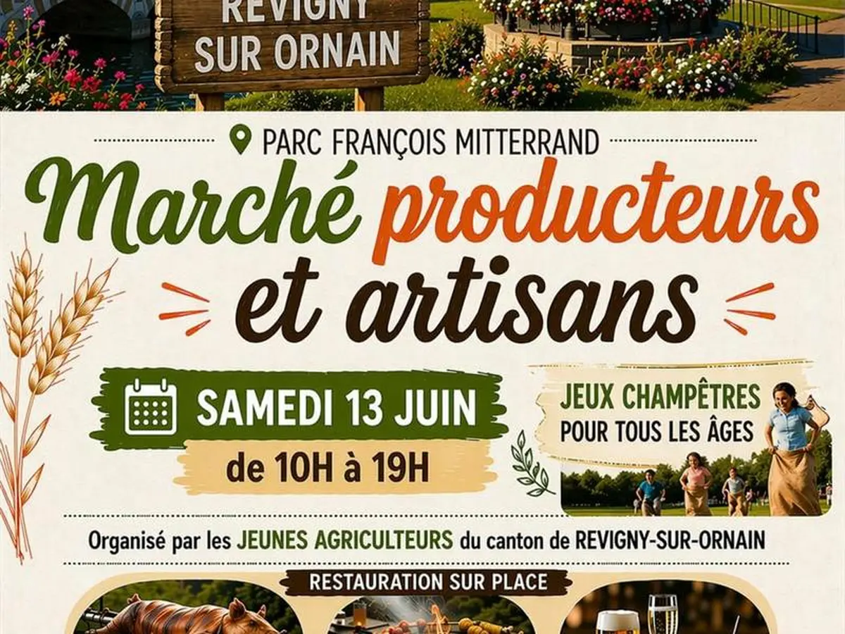 Marché de producteurs et artisans