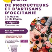 Marché de producteurs et d’artisans d’Occitanie à Figeac